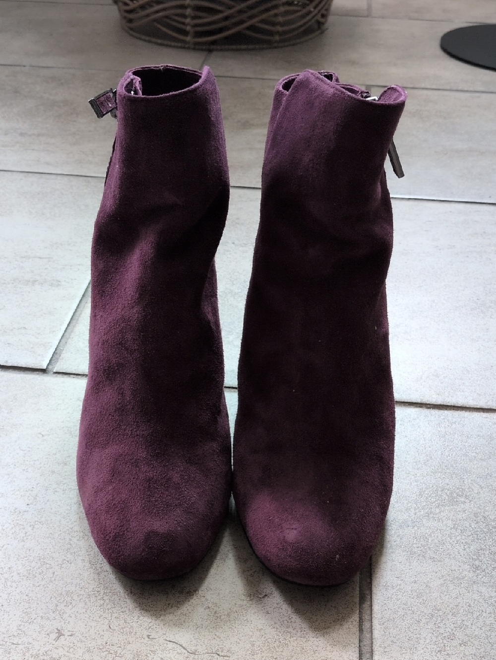1. STATE Suede Ankle Booties